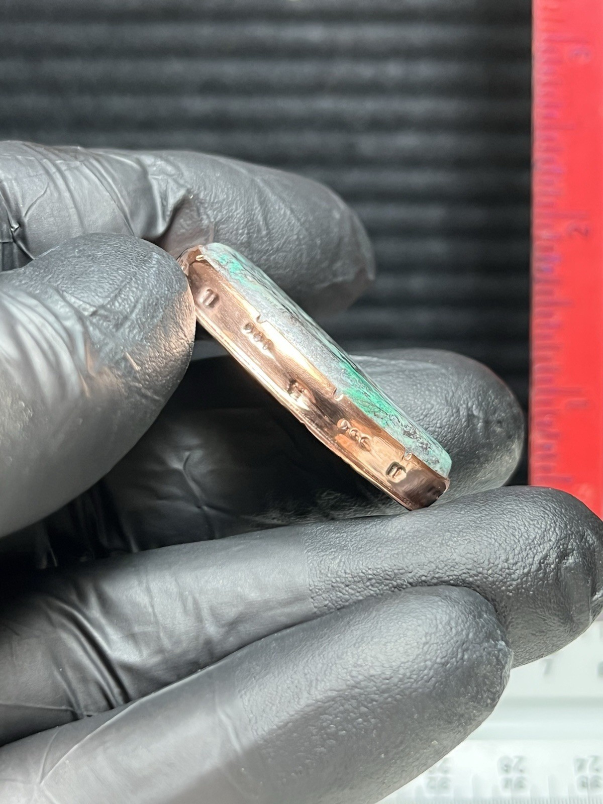 Chryscolla/copper Pendant/J93