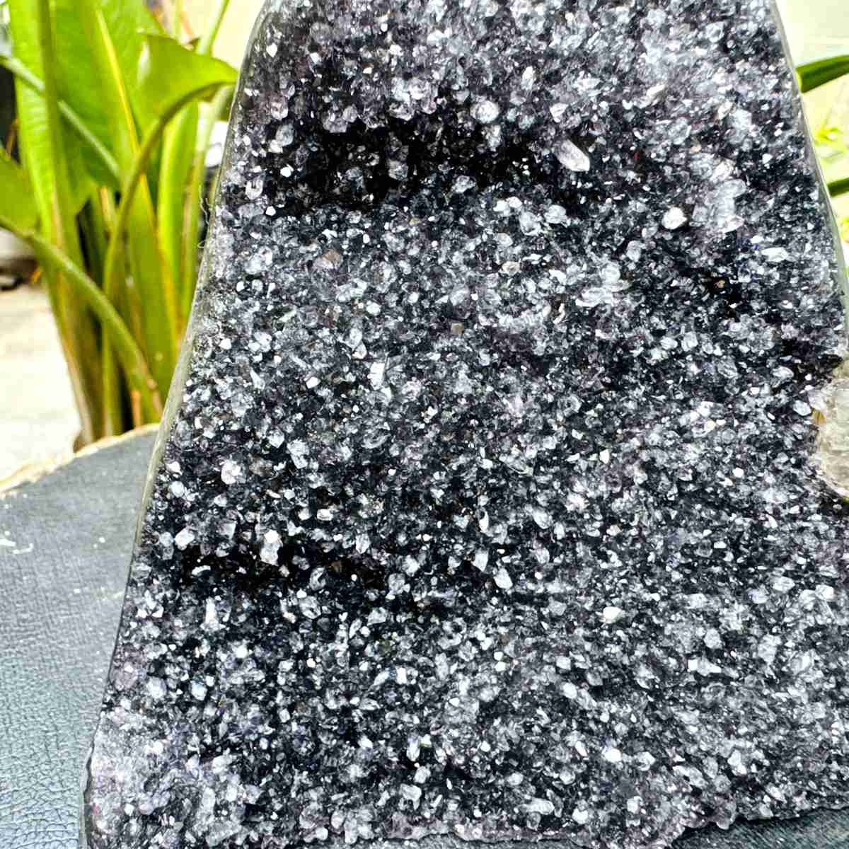 3.2LB Natural Uruguayan Amethyst Cluster Cave Display Specimen Healing