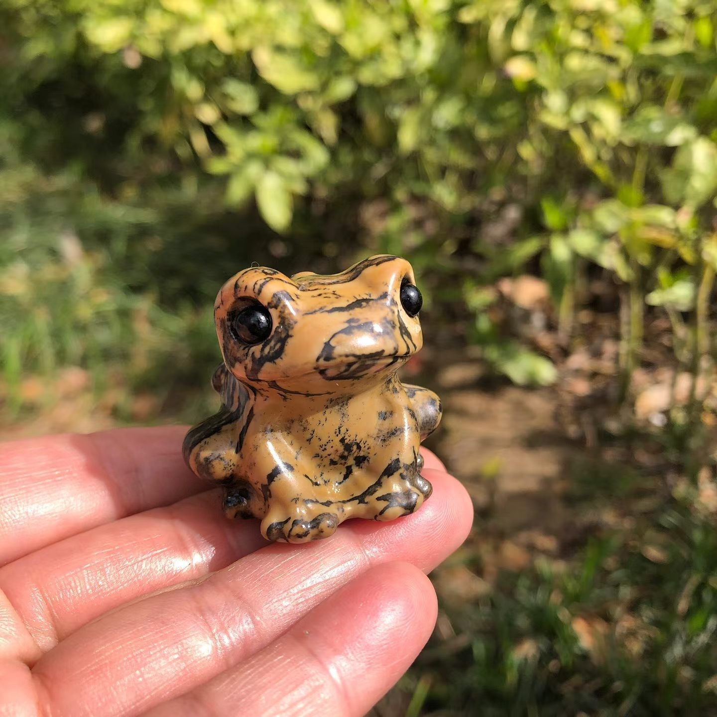 5pc Natural Mixed Quartz hand Carved Crystal Frog skull reiki healing gift Decor