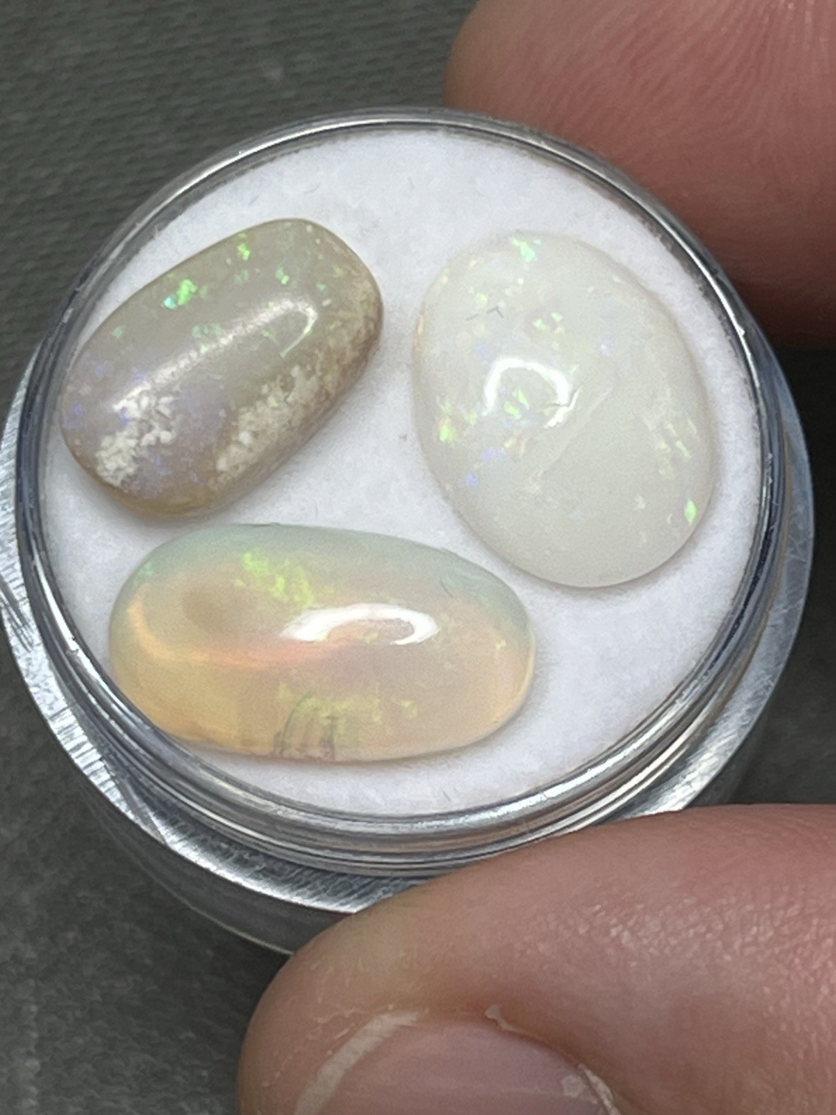 8ct Australian Solid Opal Gem Coober Pedy Natural Polished Crystal Specimen