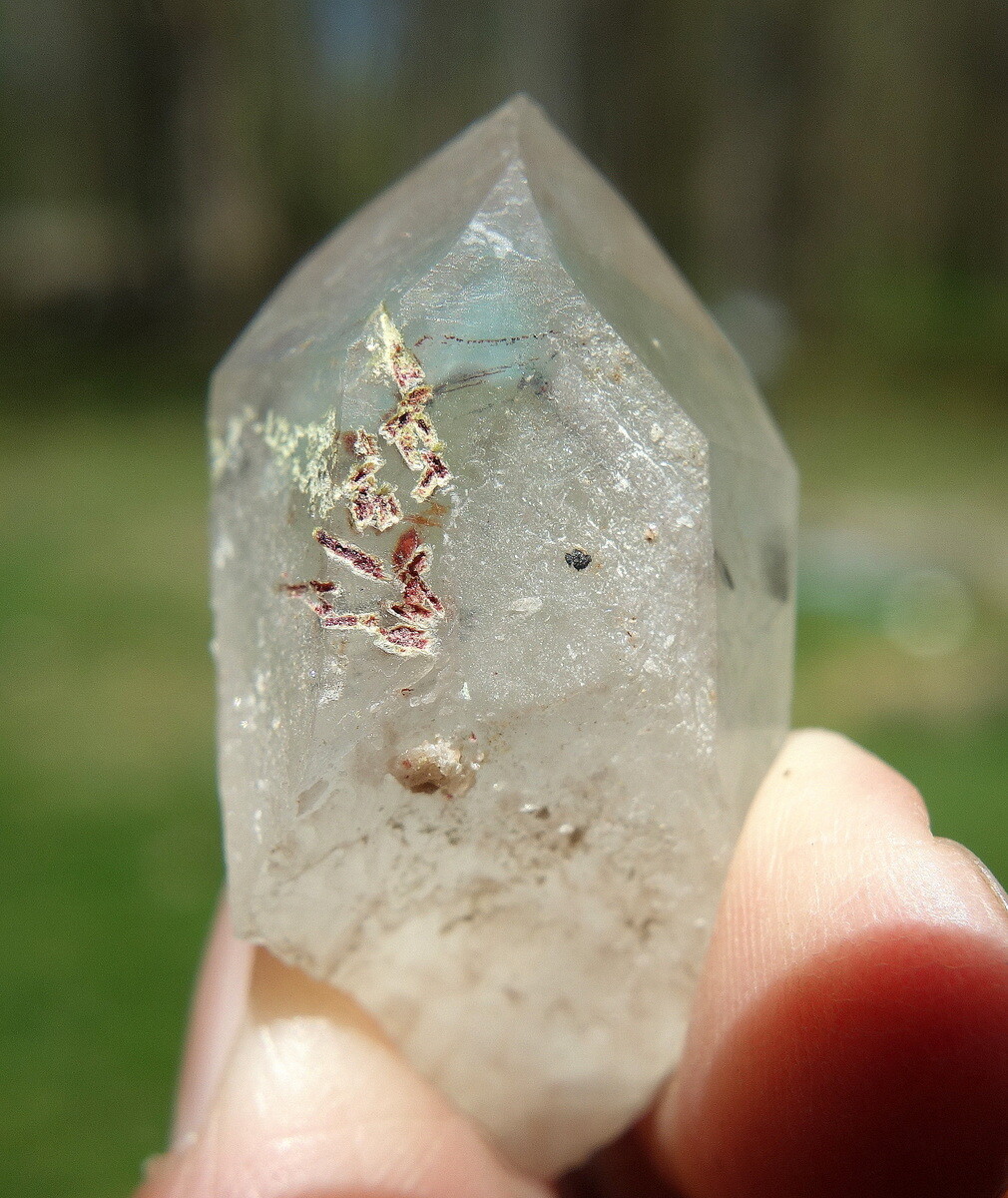 Sweet Ajoite Phantom in Quartz Crystal – South Africa