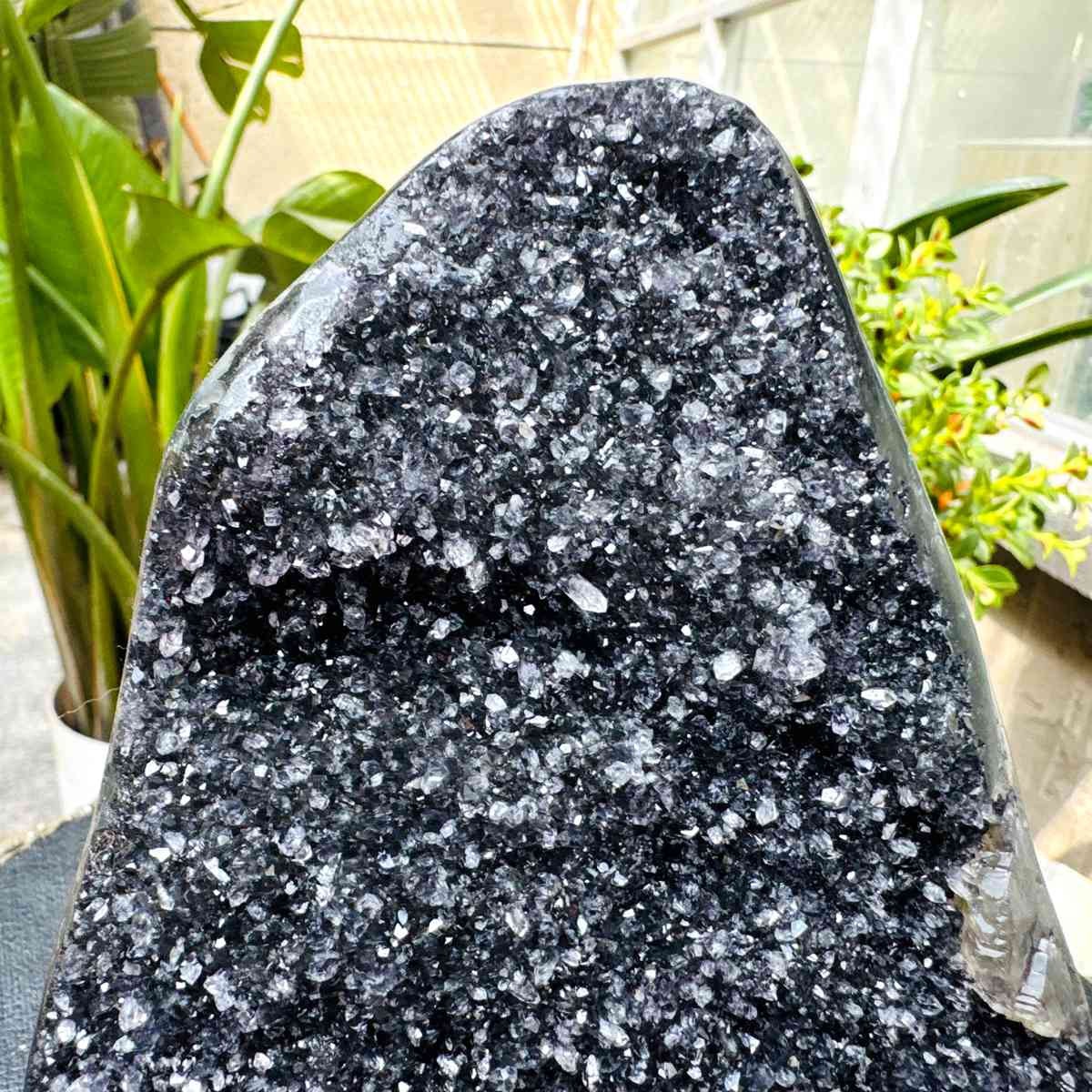 3.2LB Natural Uruguayan Amethyst Cluster Cave Display Specimen Healing