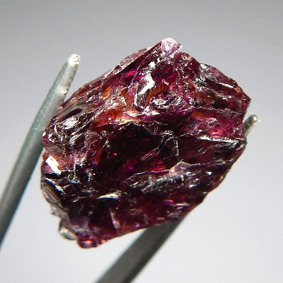 27.8ct Purple Rubellite Tourmaline Iridescent Natural Mined Unheated Rough