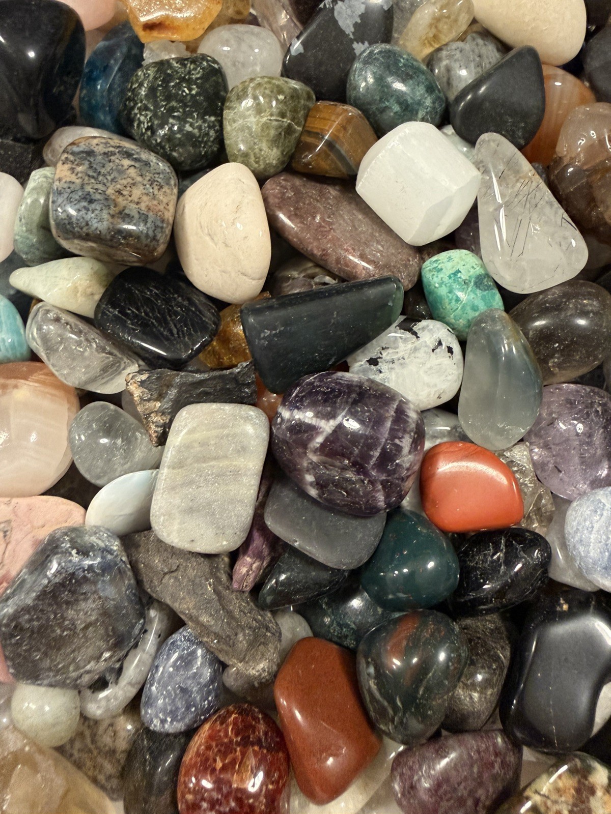Premium Tumbled Stones Bulk 1 Lb. lots, below wholesale pricing, free shipping