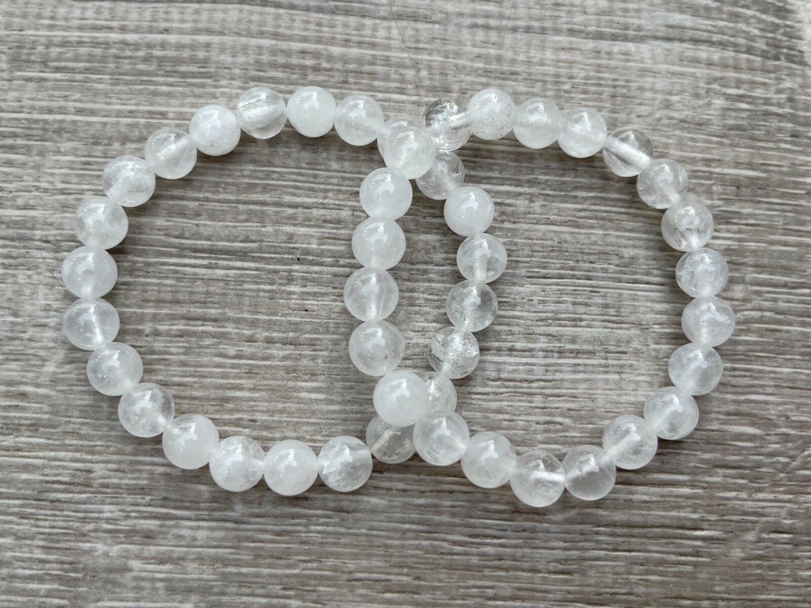 Grade A++ Clear Quartz Crystal Bead Bracelet 8mm, Genuine Gemstone,Wholesale Lot