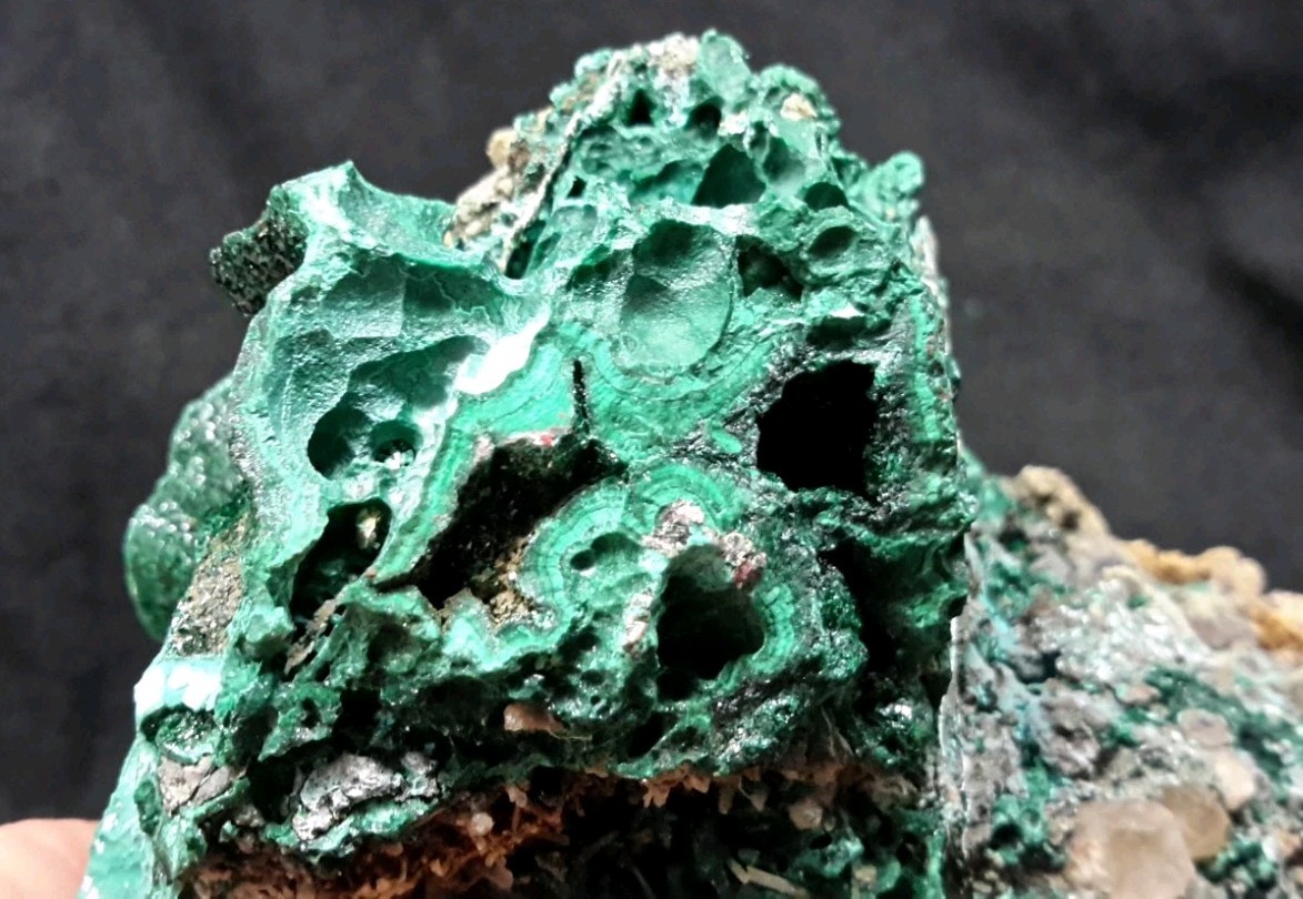 4″ MALACHITE Specimen from Katanga, Democratic Republic of the Congo