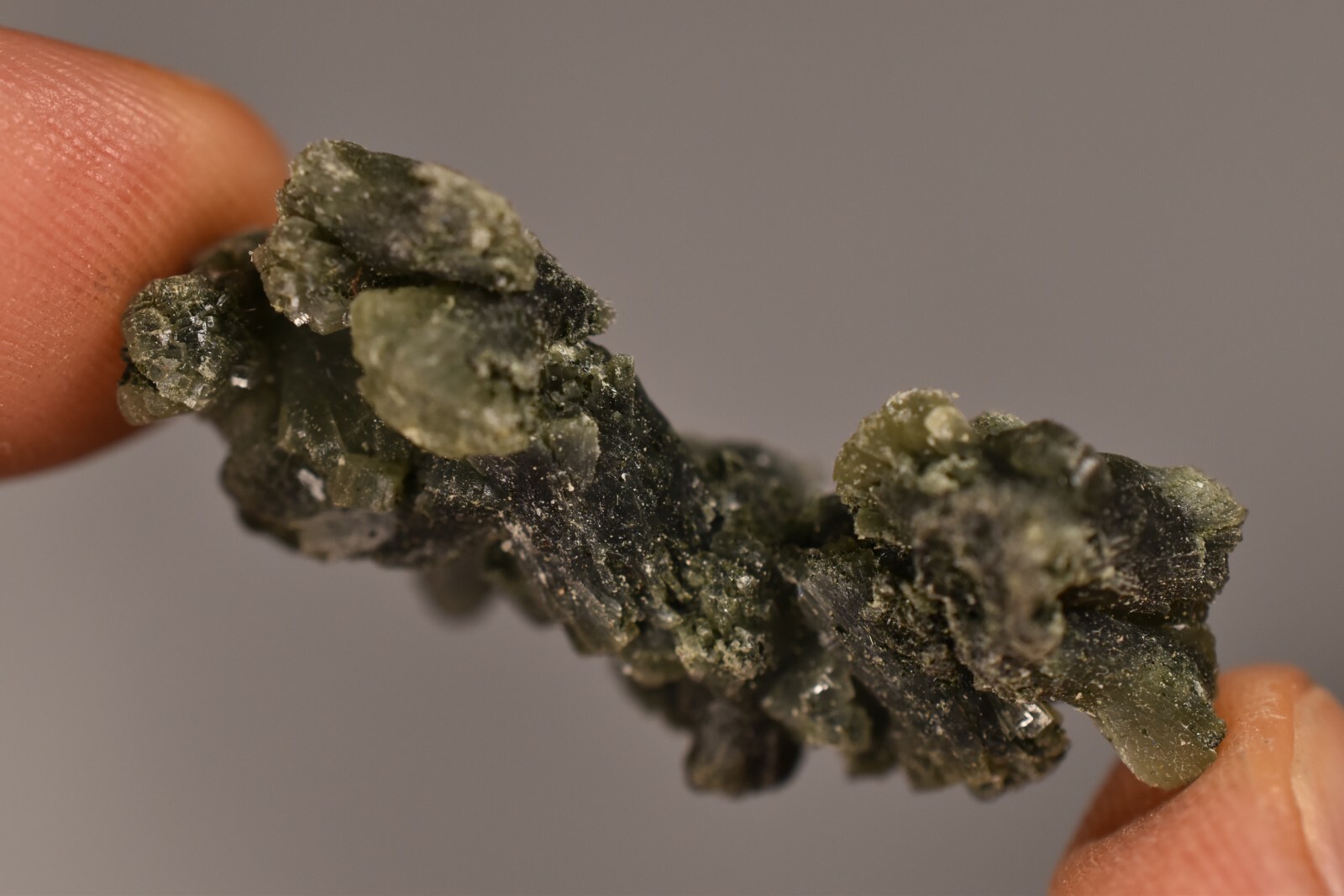 3 *GREEN PREHNITE* Specimen 2-4cm 19.4g Natural Crystal Cluster Rough