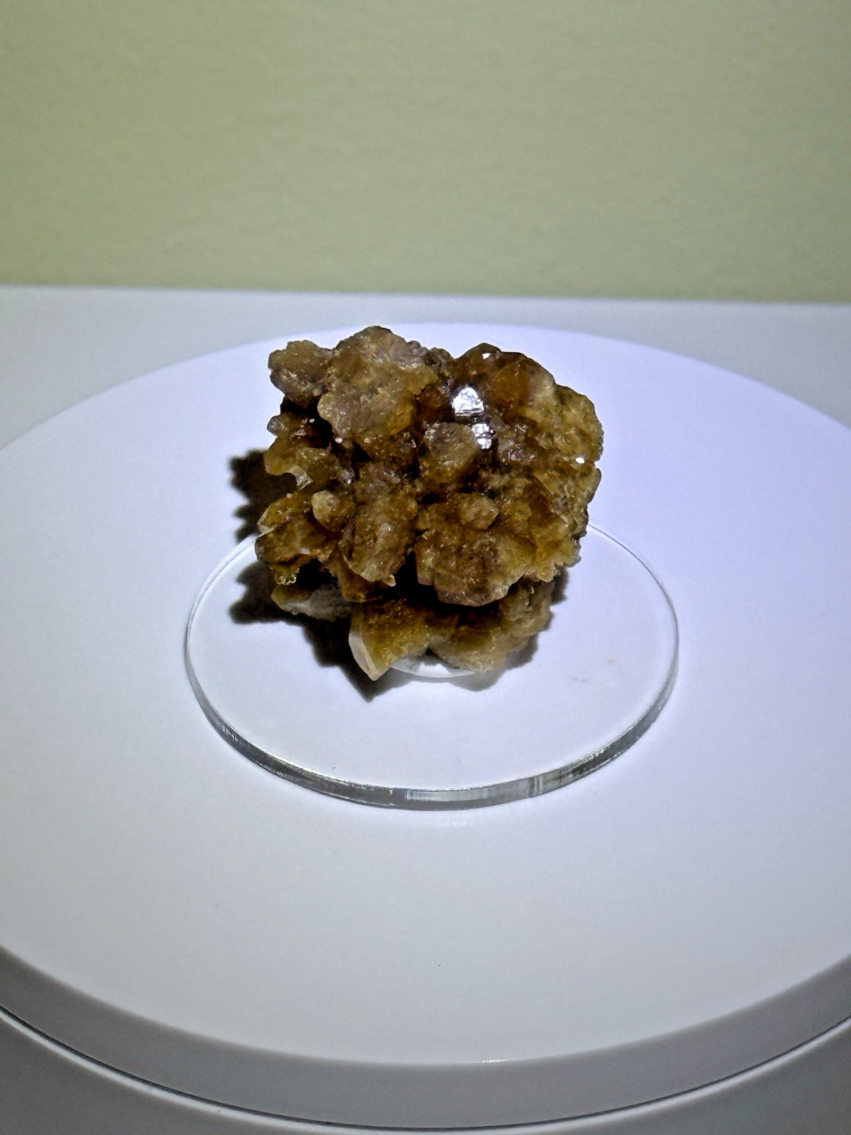 WARM Citrine Crystal Cluster Specimen w/ Stand – Boulemane, Morocco
