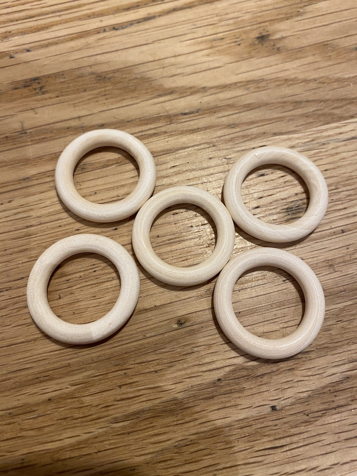 Crystal Ball Hoop Holders Wooden X 5