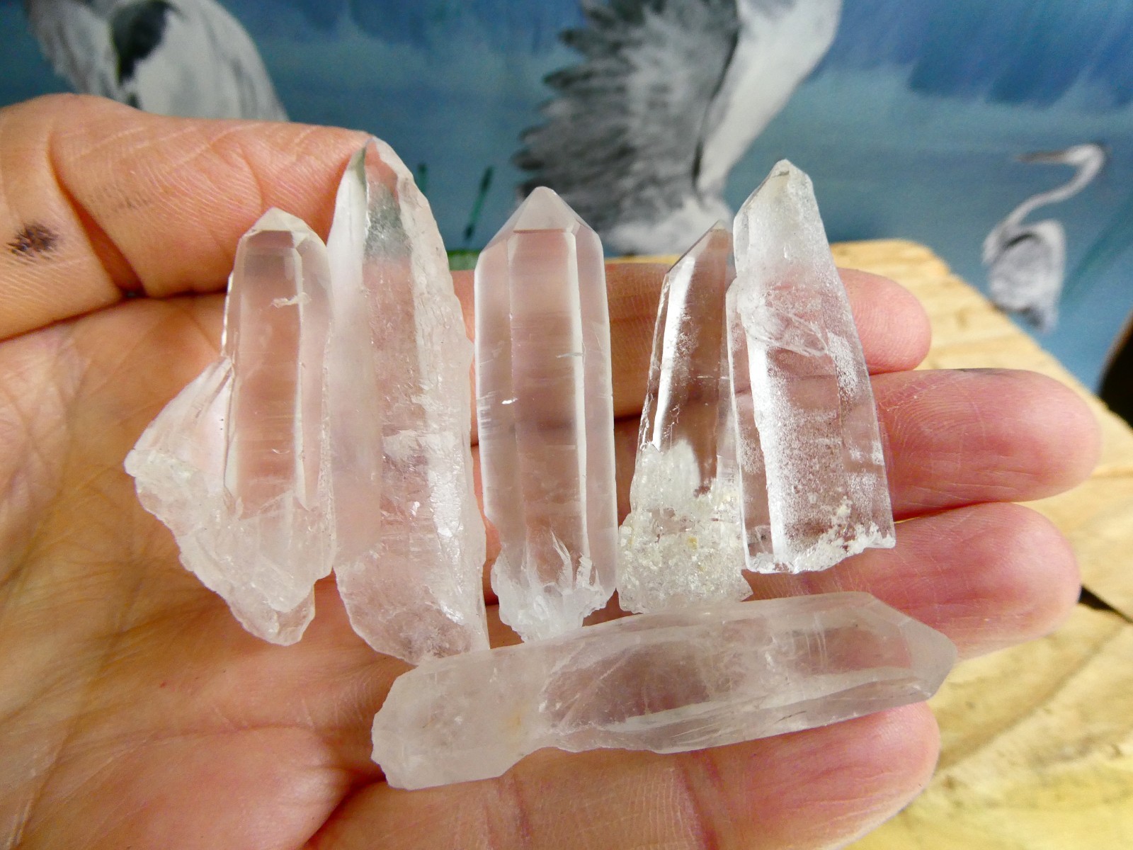 150g Crystal Tumbles 5 Carnelian 5 New Jade 5 Septaria Rhodonite Pyramid