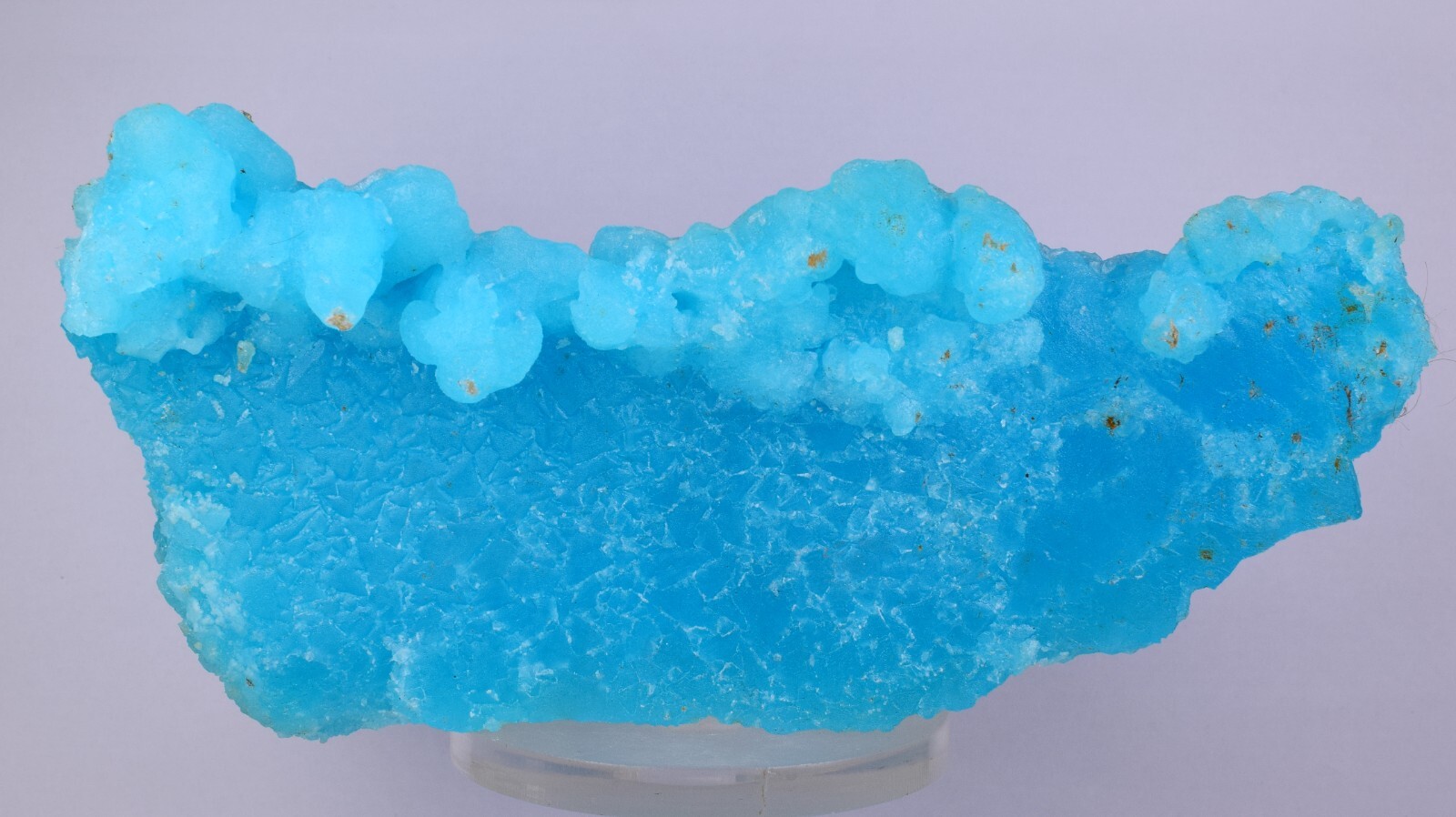20cms NATURAL SKY BLUE AMMINEITE LECONTITE CHILE CRYSTALS MINERAL UB248