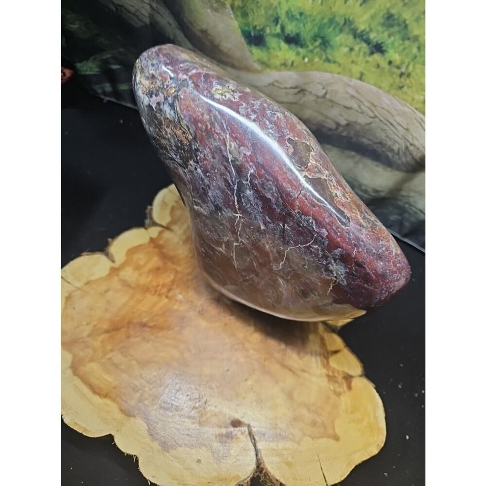 Chicken Blood Stone Quartz Crystal – CrystalCloud Company