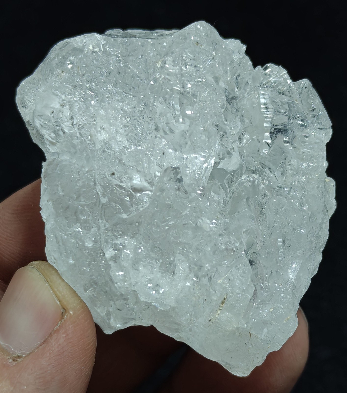 Natural Pollucite 76 grams Etched Formation