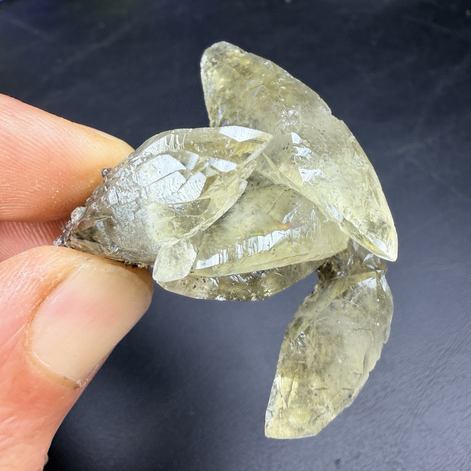 Golden Calcite Crystals with Chalcopyrite / Missouri *VIDEO*