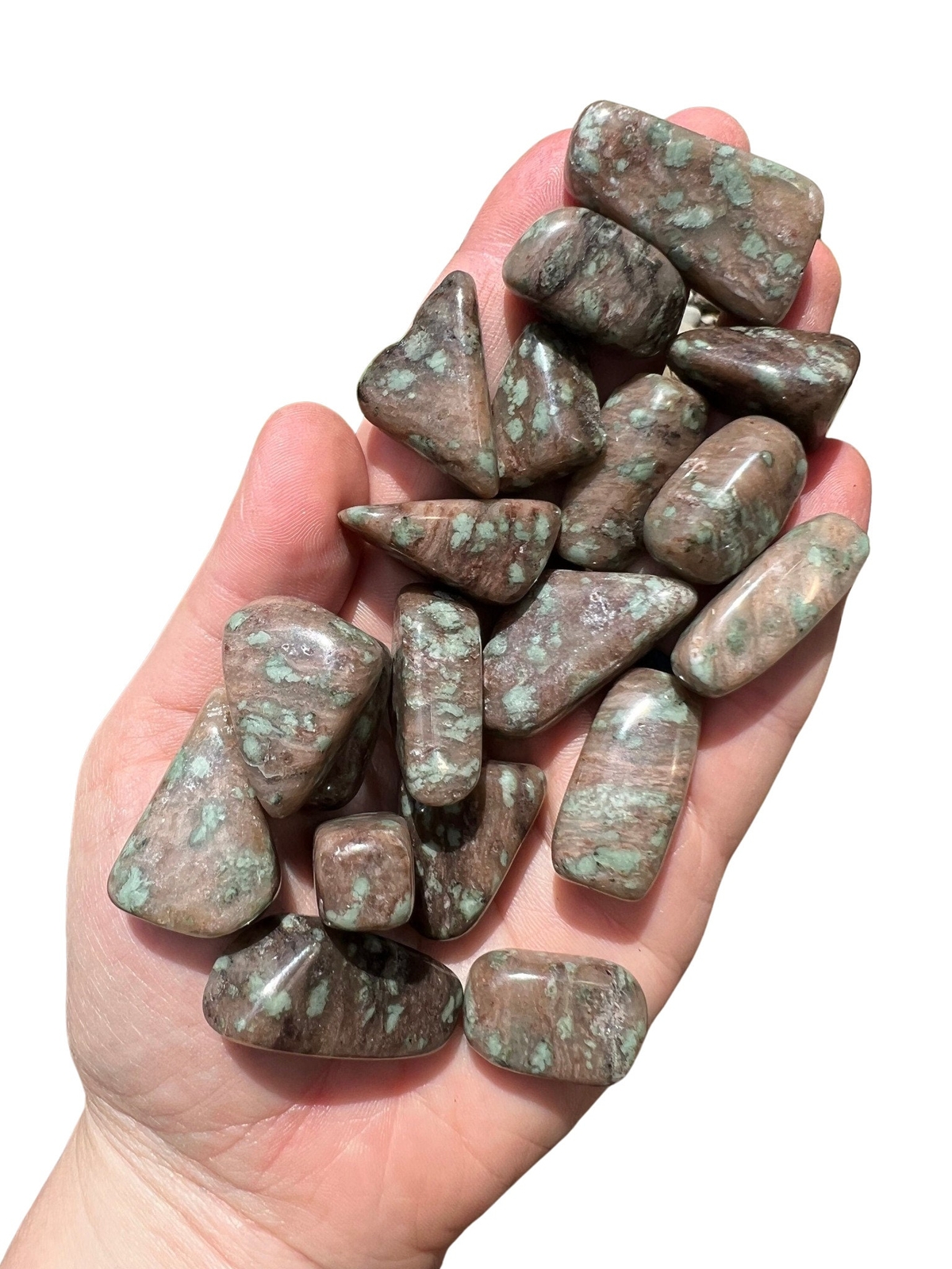Nundoorite Tumbled Stone (Grade A) from Nundora, New South Wales, Australia