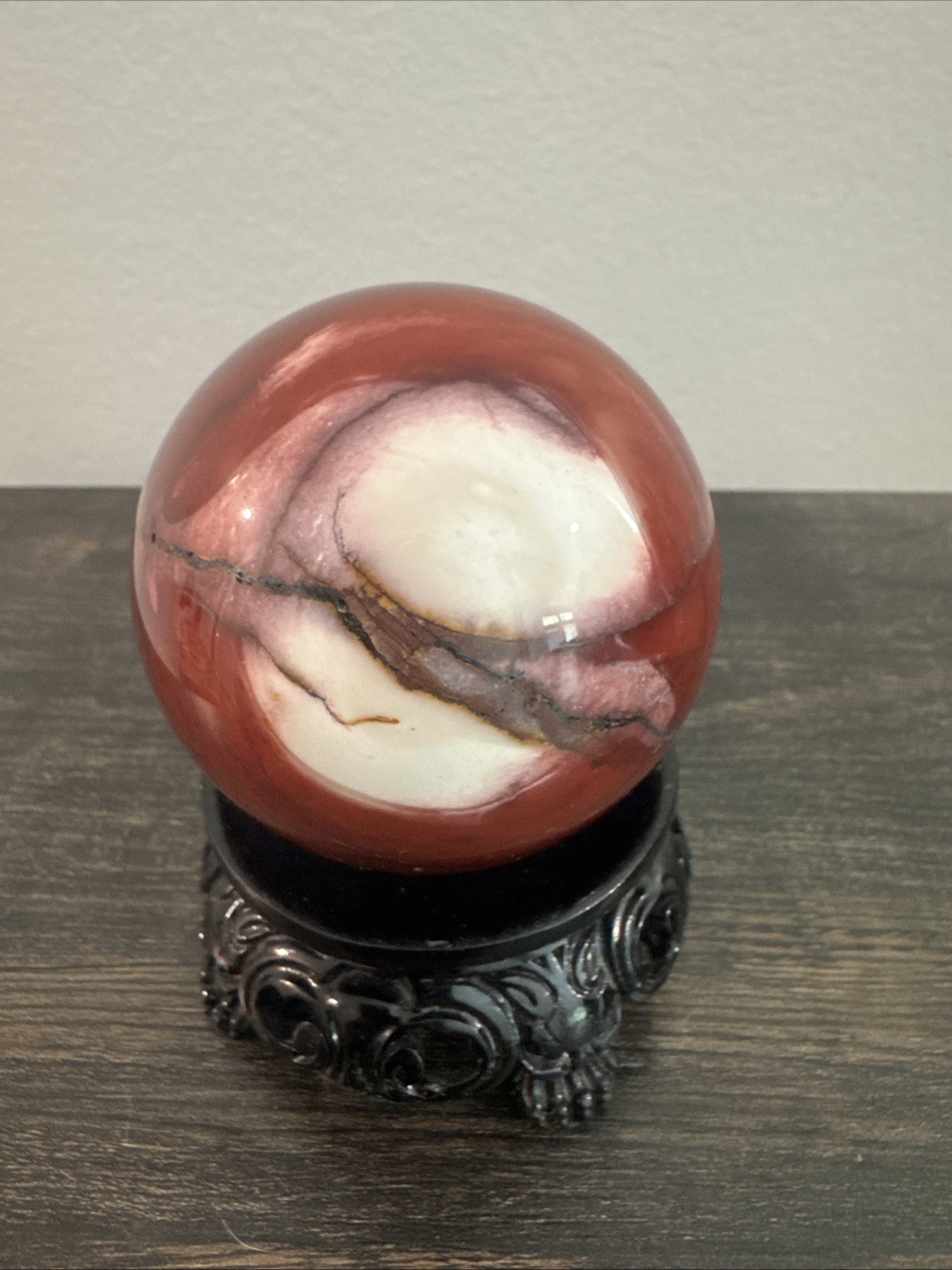 Mookaite Jasper Crystal Sphere 298 Grams 2.3”
