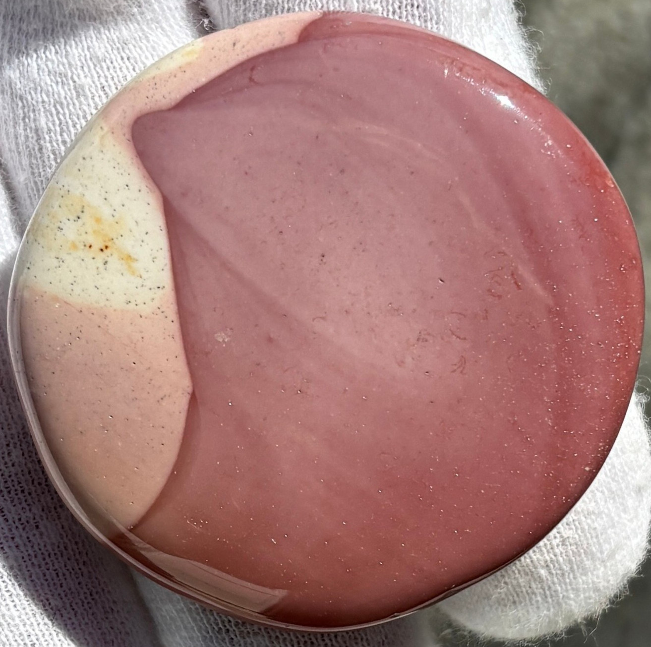 USA SALE 181g LOT MOOKAITE PALMSTONES PALM STONES PALM STONE THICK POCKET STYLE