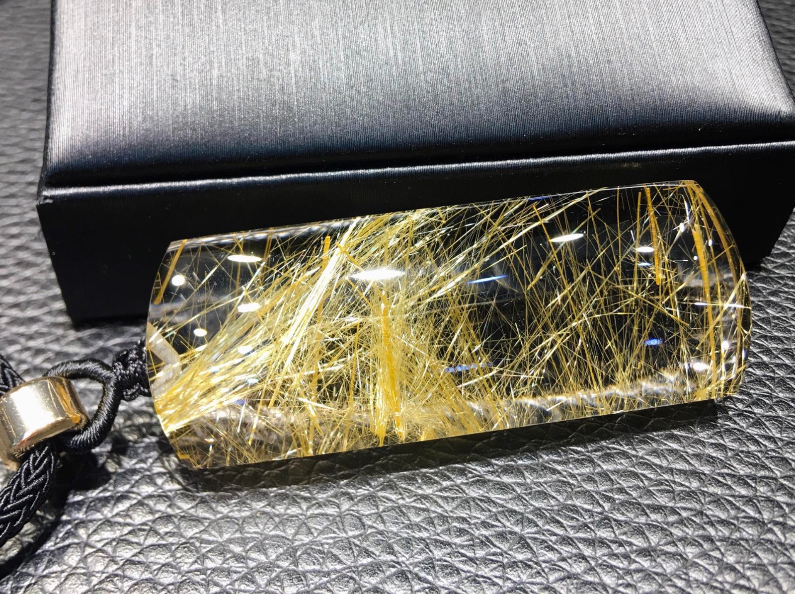 22G Natural Brazilian Titanium Crystal No Matter Brand Crystal Pendant