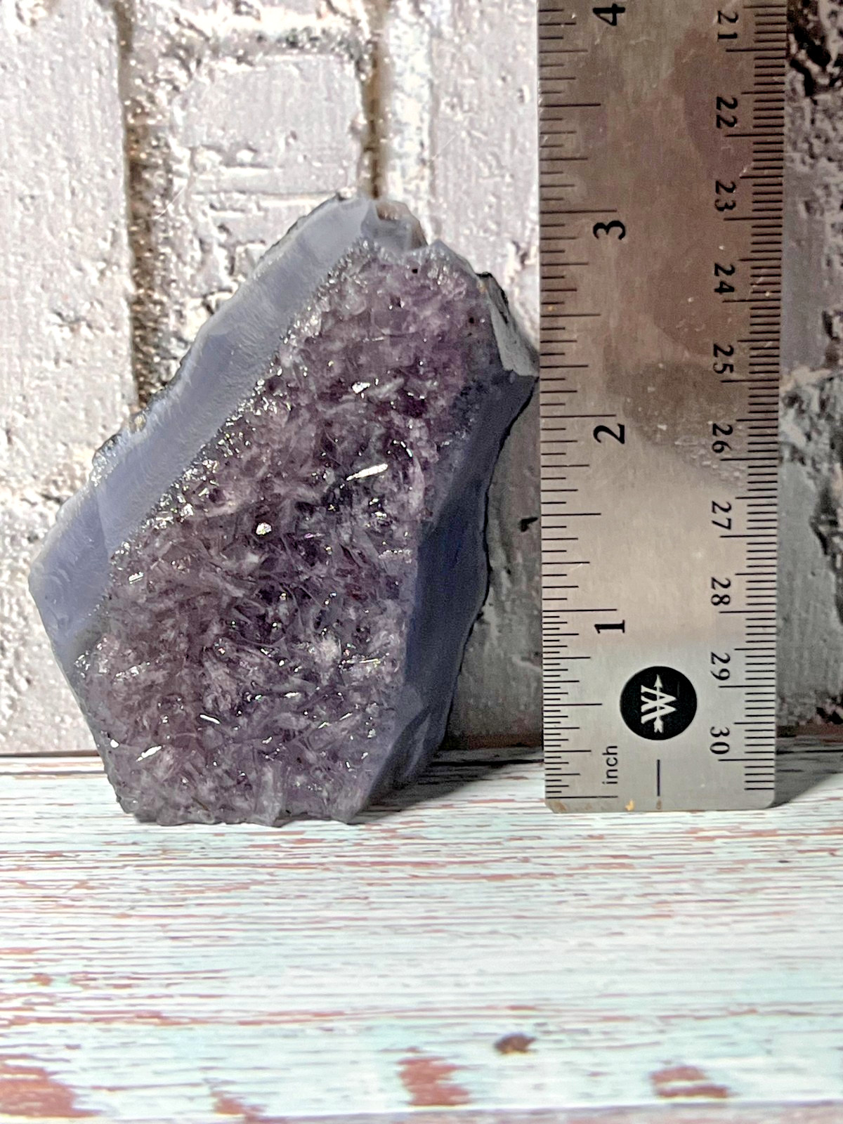 Deep Purple Amethyst Crystal Specimen – 194g – 3″ x 2.5″