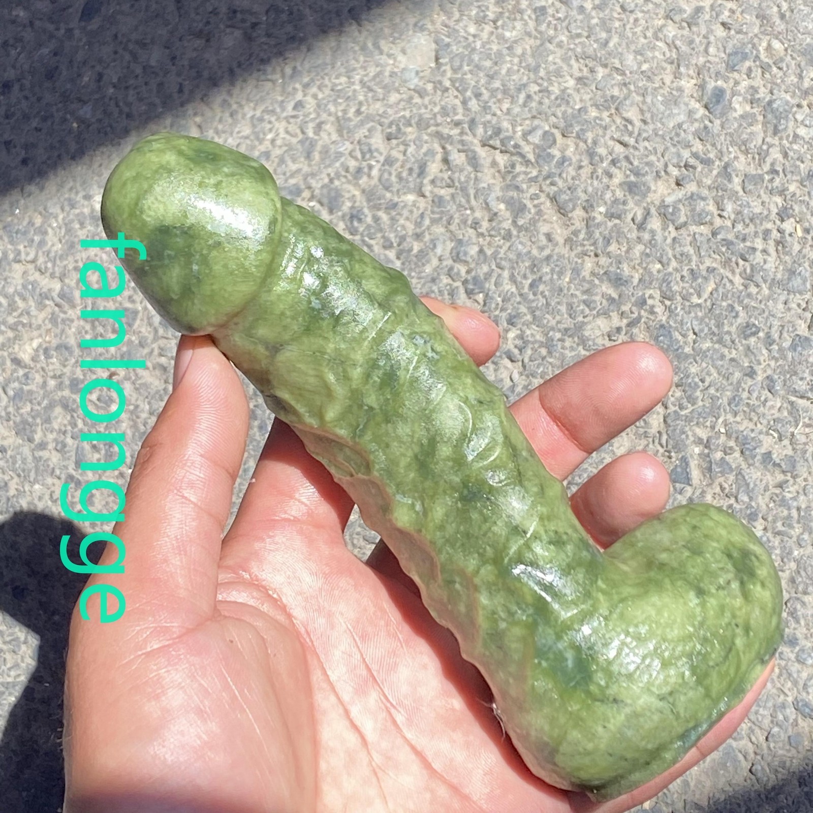6″ Wholesale Natural unknown male penis Quartz Crystal Carved Figurines 1pc