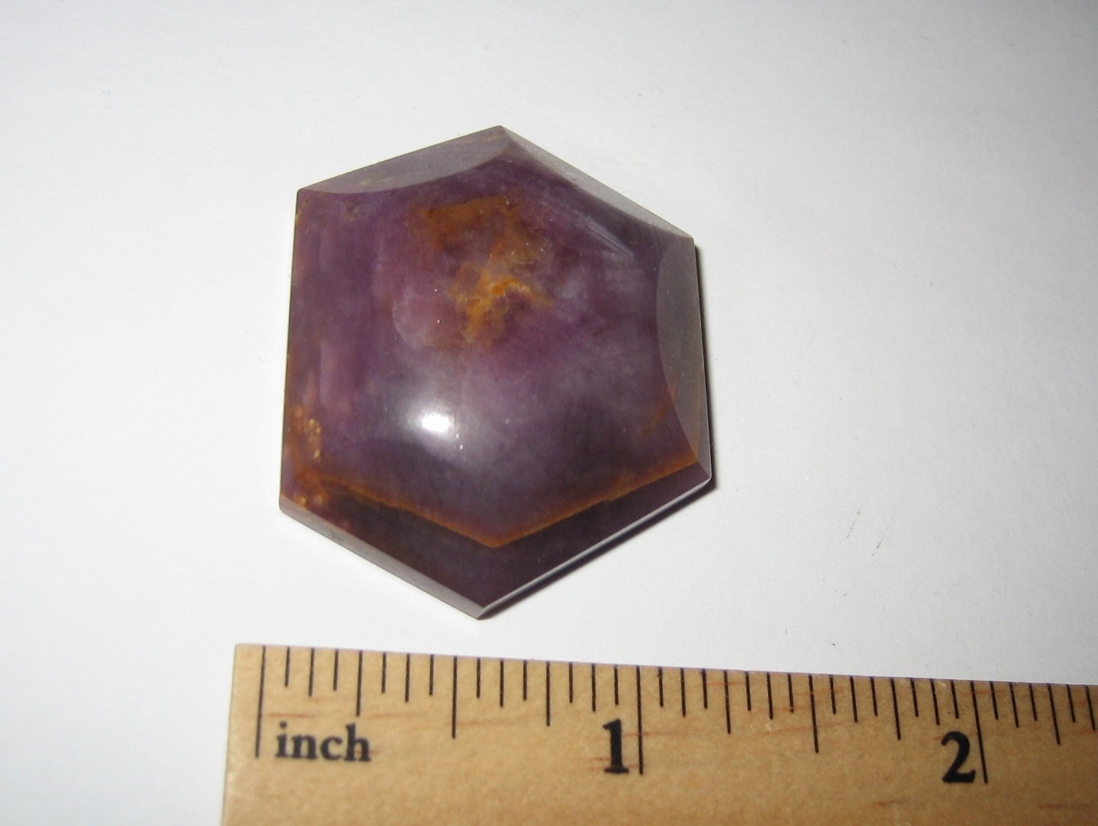 37mm x 30mm POLISHED RARE NATURAL RUBY CRYSTAL STONE CABOCHON TANZANIA 33.2grams