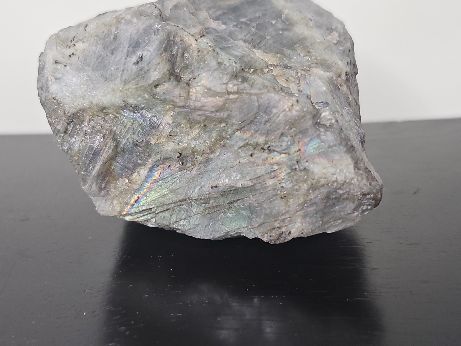 806g Rough Natural Labradorite Raw Mineral Specimen