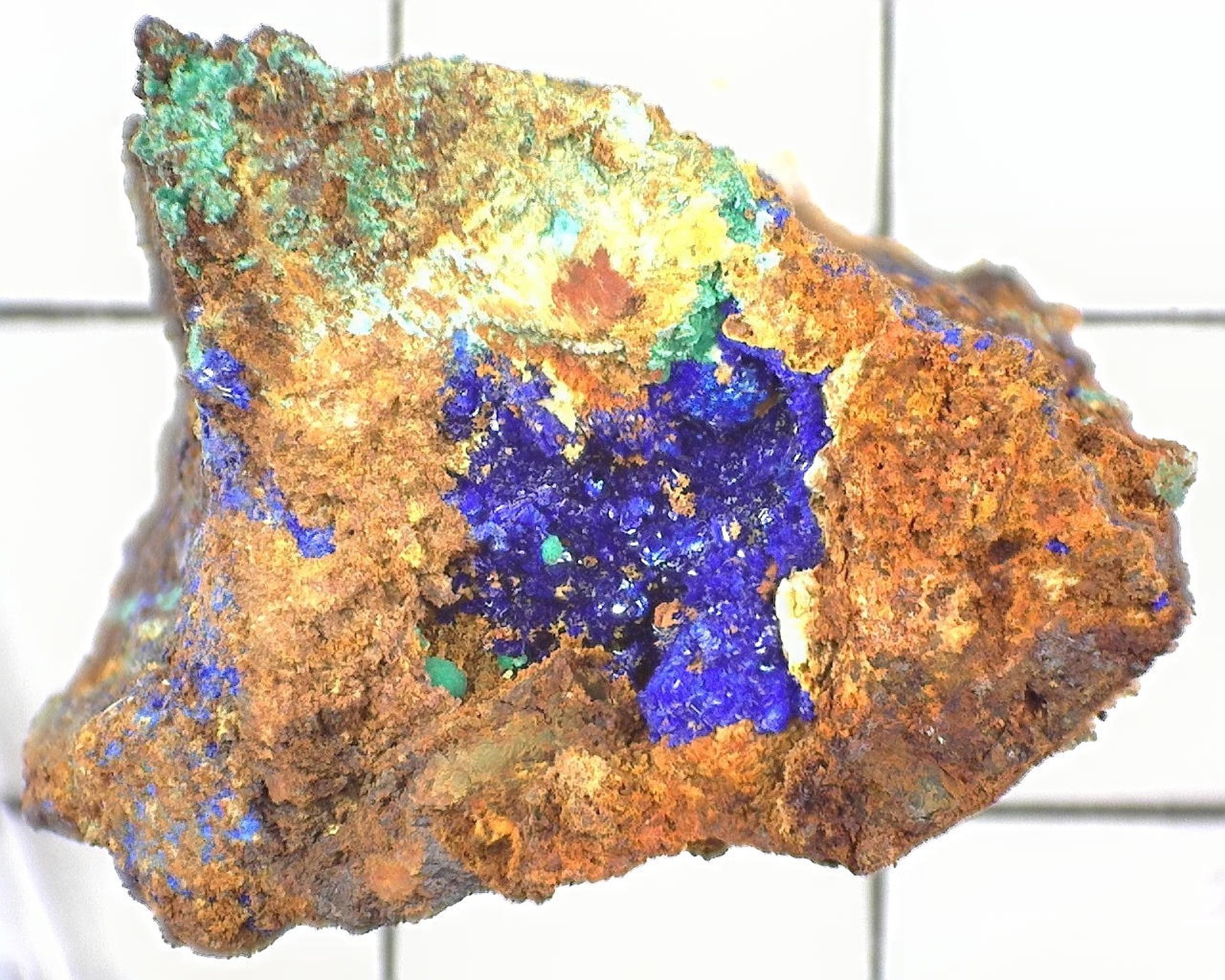 20407 MM Azurite Malachite Lavreotiki East Attica Attica Greece 14187