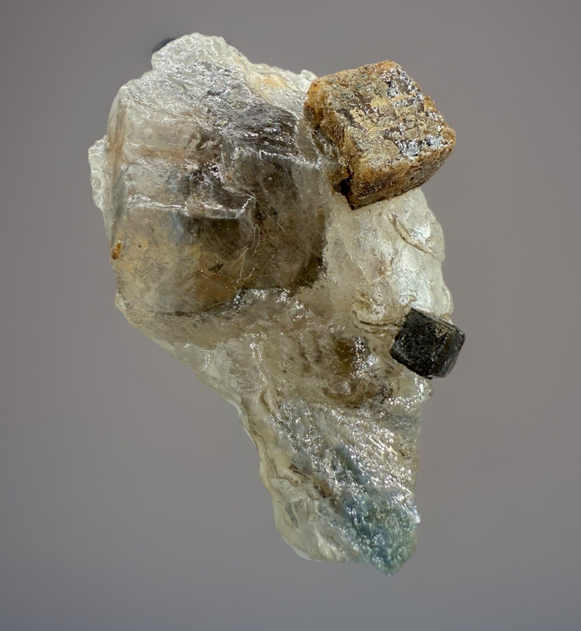 Blue & White Halite Crystals : Amelie Shaft . Mülhausen , France 🇫🇷