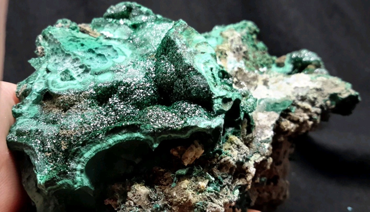 4″ MALACHITE Specimen from Katanga, Democratic Republic of the Congo
