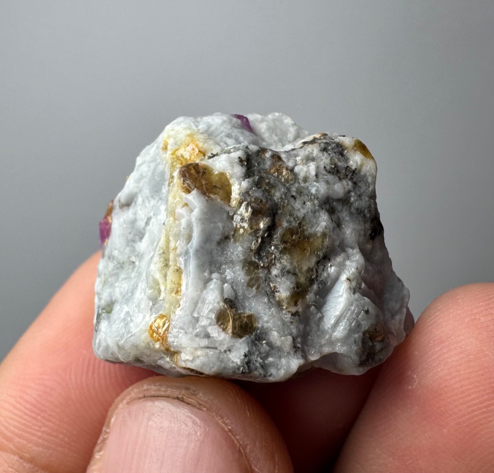 71 Ct Natural Ruby Crystal On Matrix From Jegdalak Afghanistan