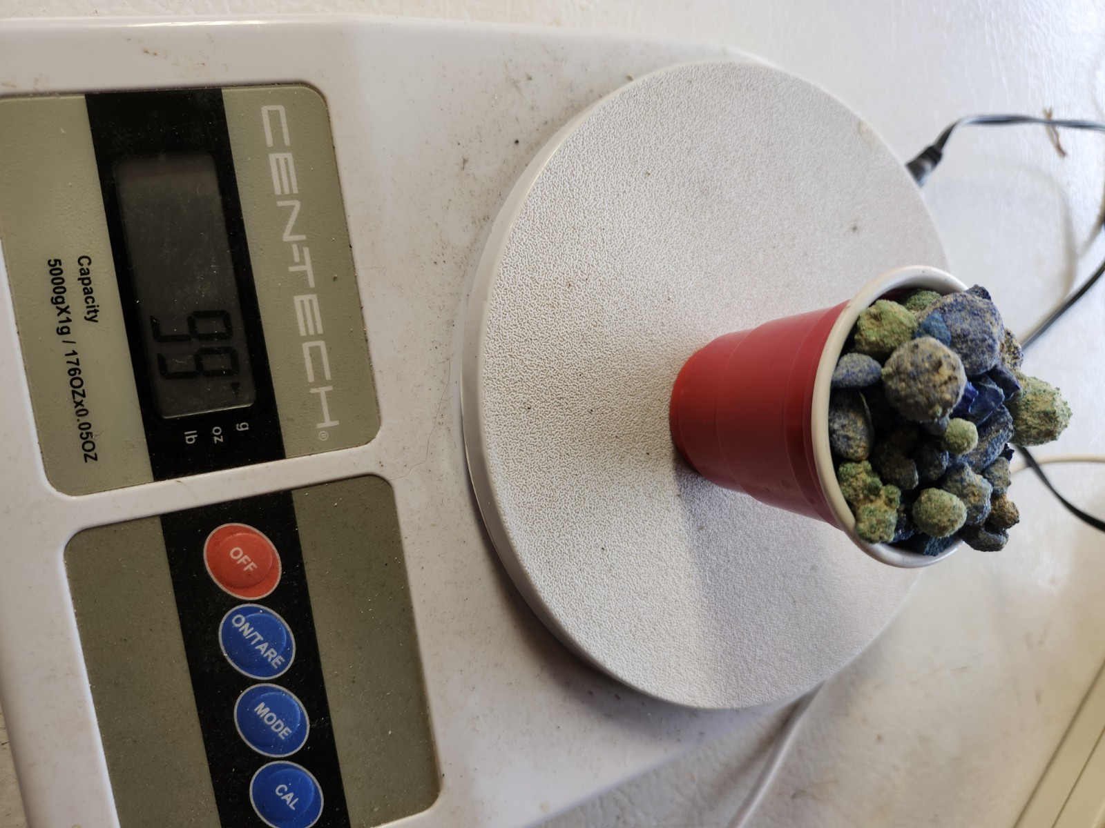 Azurite,malachite Blueberries Natural UT 99oz Plus Bonus Insitu Rock.
