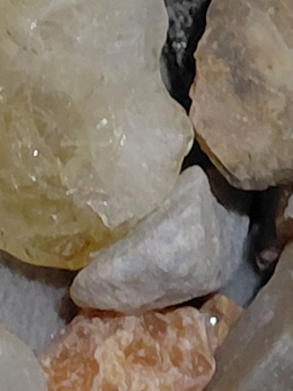 crystals rocks fossils minerals mixed lot Over 2lb