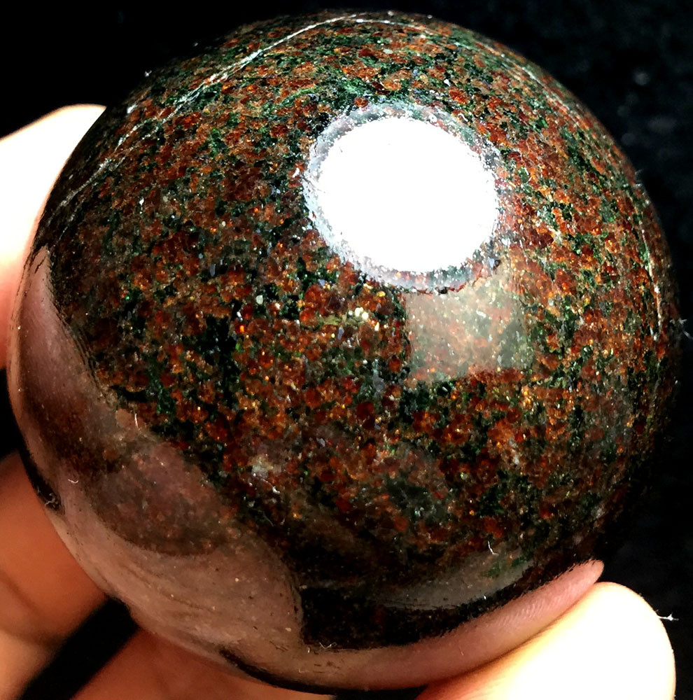 50—54mm WOW! Natural RED Garnet Crystal gemstone Polished SPHERE BALL HEALING