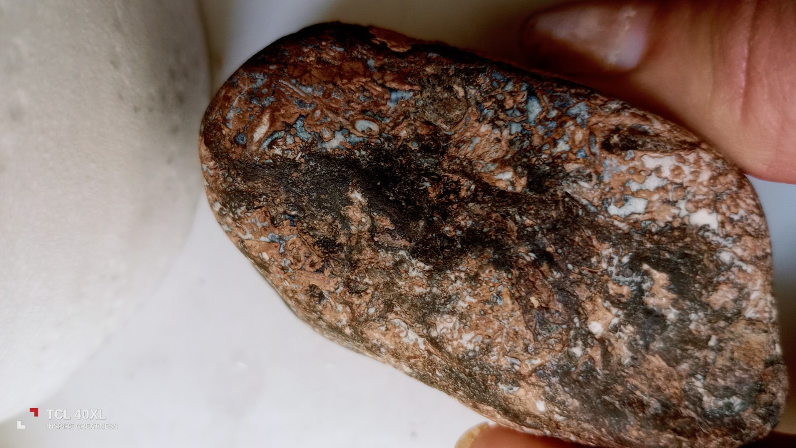 Natural Patterned Jasper Stone Dendritic/Brecciated Look Polished by Nature 1 Lb