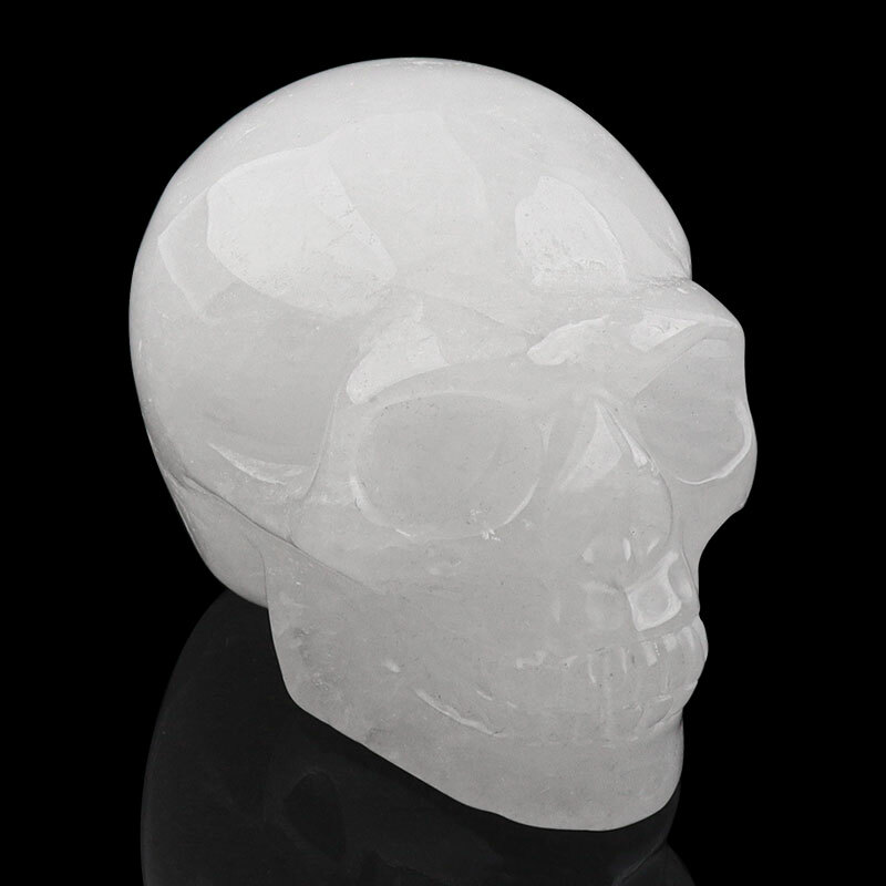 1pc 2” Natura Crystal Carved Crystal Skull,Realistic – Skull Gemstone & Crystal