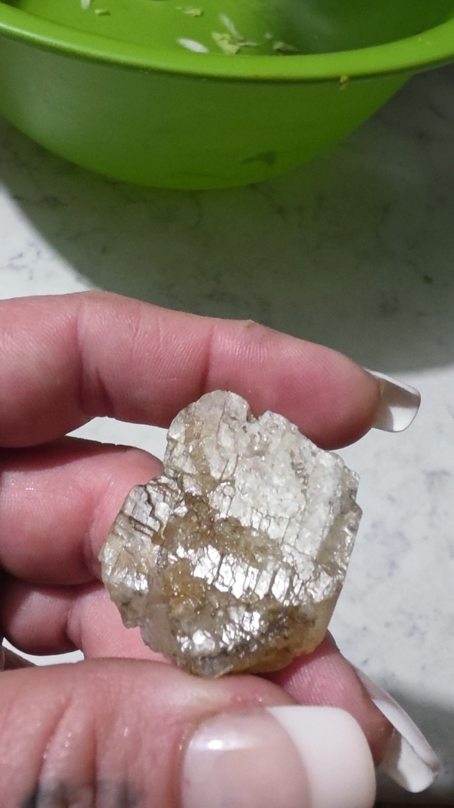 orthoclase feldspar Crystal Specimen Mineral 17.18g