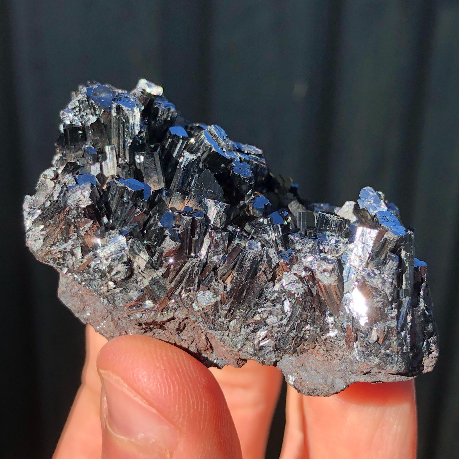 6.5cm Classic Manganite Crystal Cluster from Ilfeld, Germany