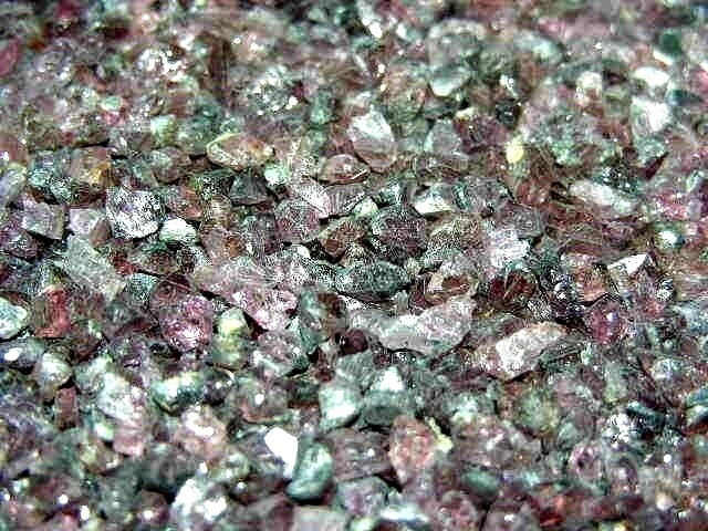 Spinel gem crystal violet blue mixed grade Sri Lanka 50 carat lot