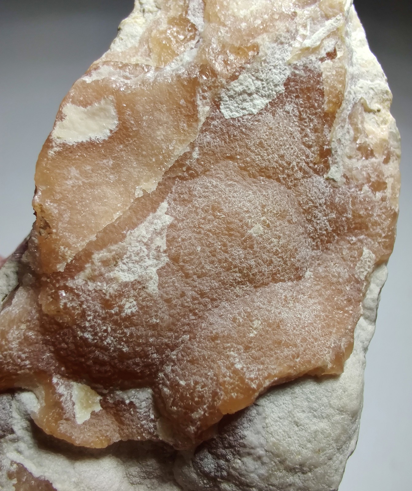Rhodochrosite with crystals and banding. Capillitas, Argentina. 185 grams.