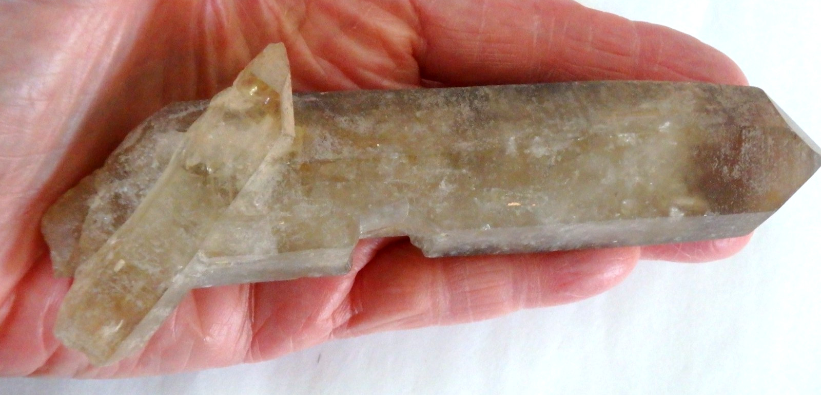 Beautiful Large Raw Natural Citrine from Congo Rider 166.5 grams Honey Color