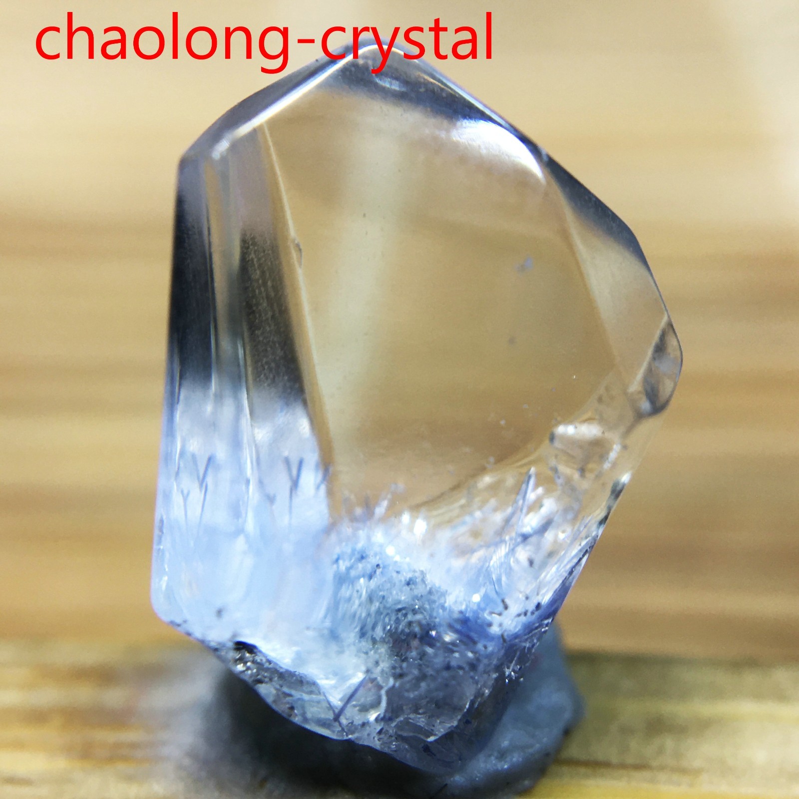 2.3Ct Very Rare NATURAL Beautiful Blue Dumortierite Quartz Crystal Specimen