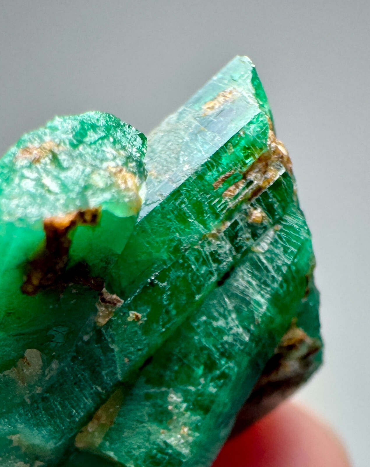Panjshir Green Emerald Crystals Bunch With Quartz @AFG. 38 Carat