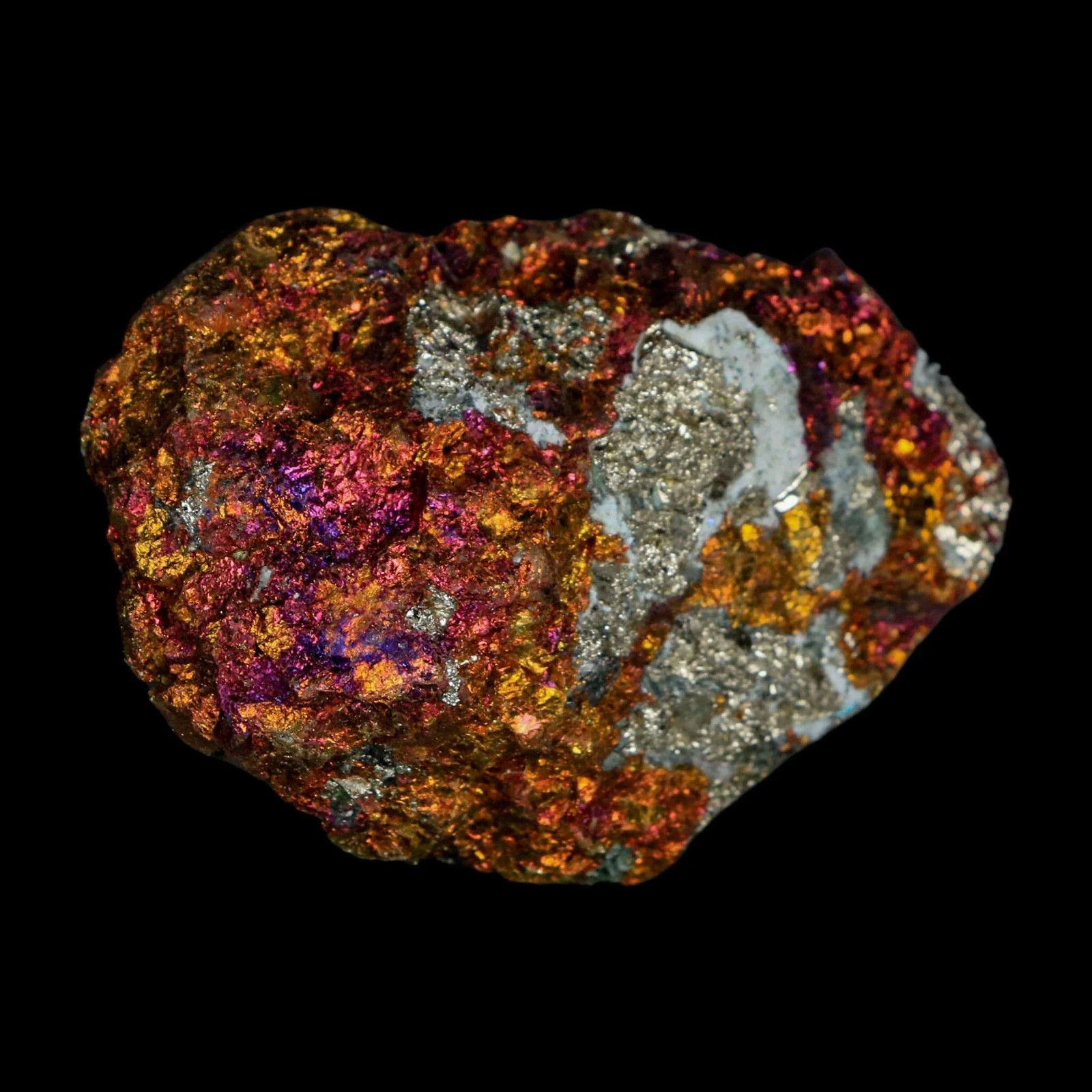 2.8″ Chalcopyrite Bornite Brilliant Multicolored Peacock Ore Chihuahua Mexico