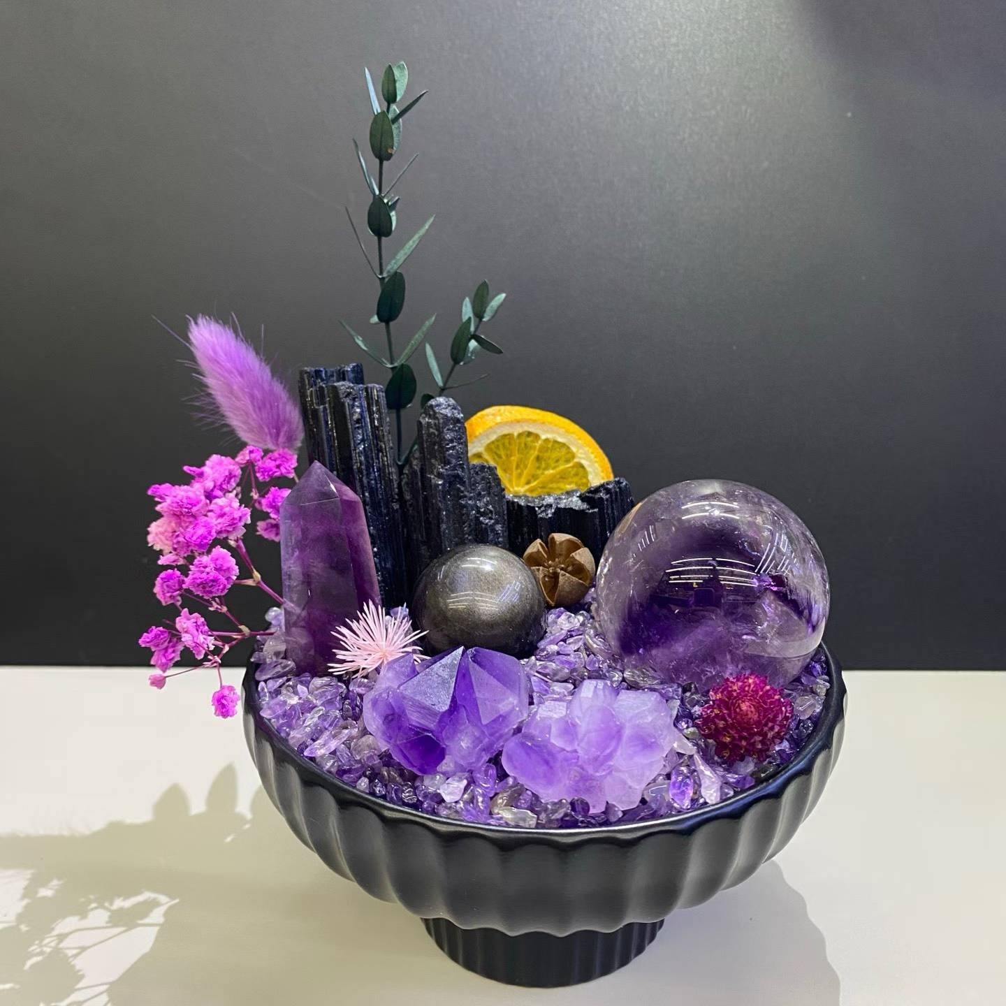 1pc Natural Mixed quartz DIY Crystal Basin energy healing Reiki random delivery