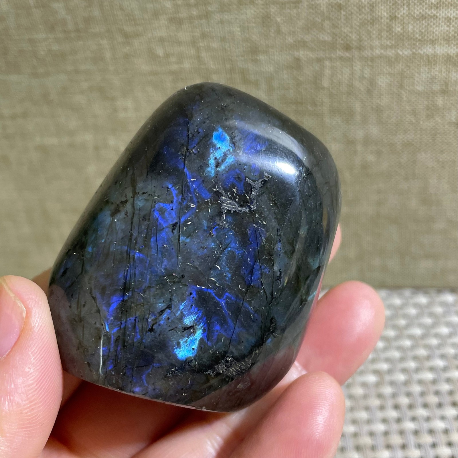 Natural Labradorite Crystal gemstone rough original Specimen 120g