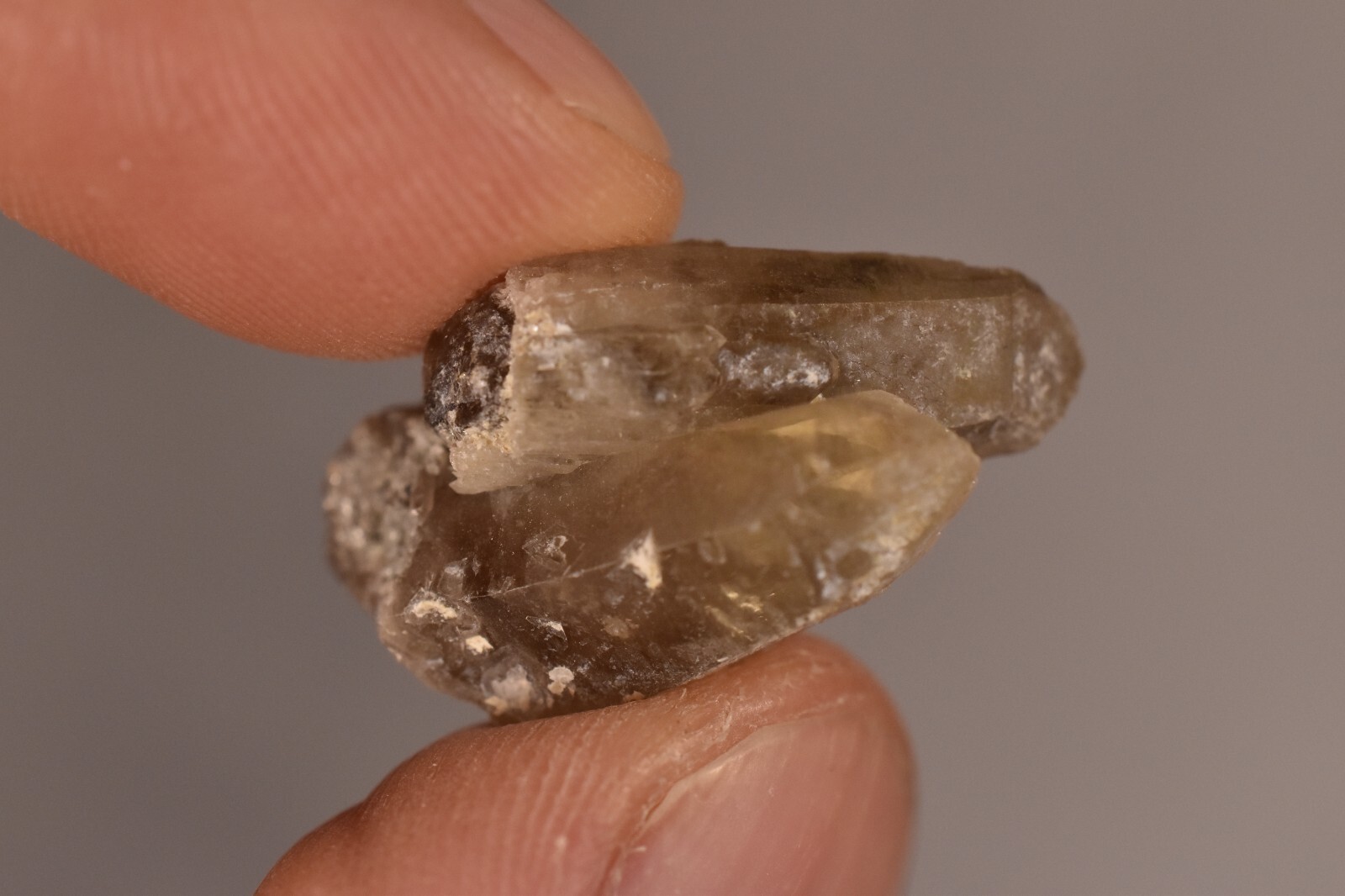 *AUSTRALIAN* Quartz Crystals 2-4cm 30.5g Natural Smokey Clear Citrine Smoky