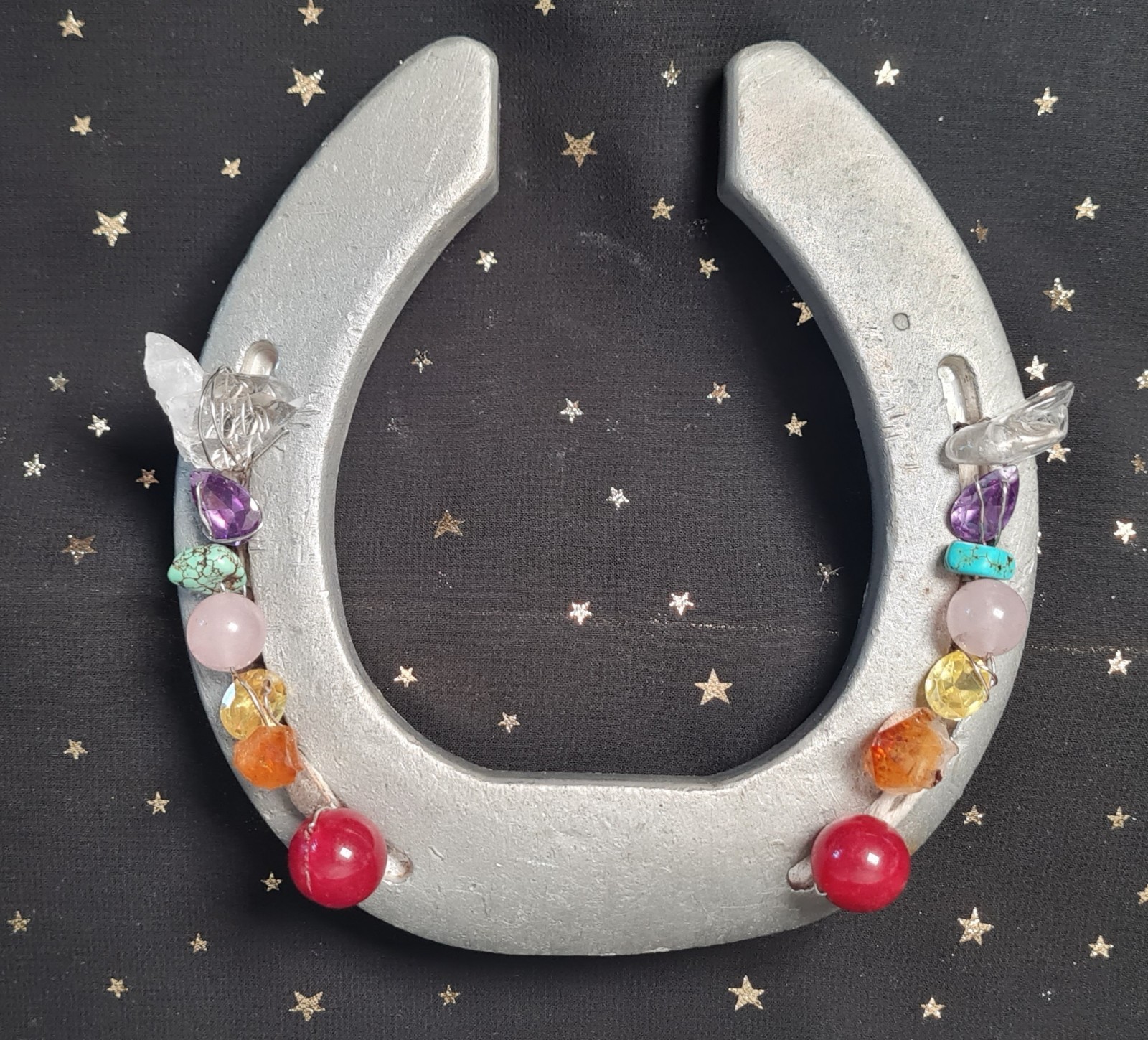 Chakra Alignment Aluminum Horseshoe Farmhouse Decor