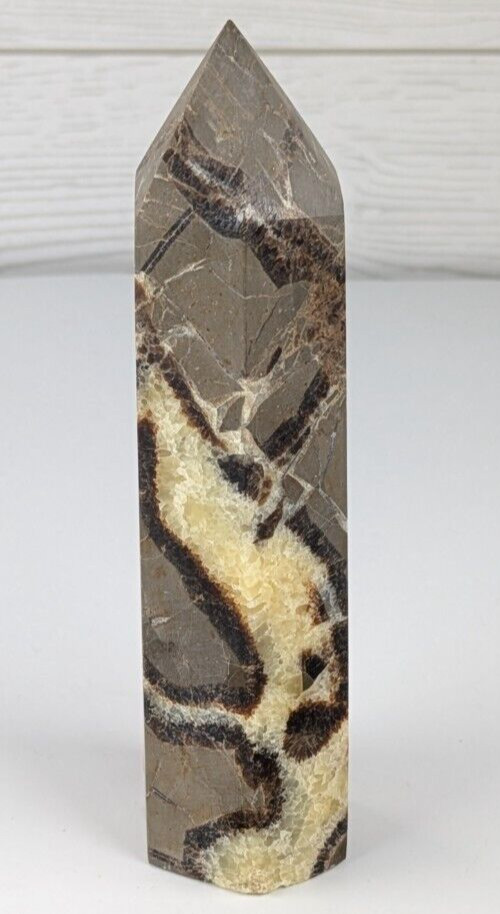Dragon SEPTARIAN Crystal Generator Tower Point 6″ Tall UV Reactive ~ US SELLER!