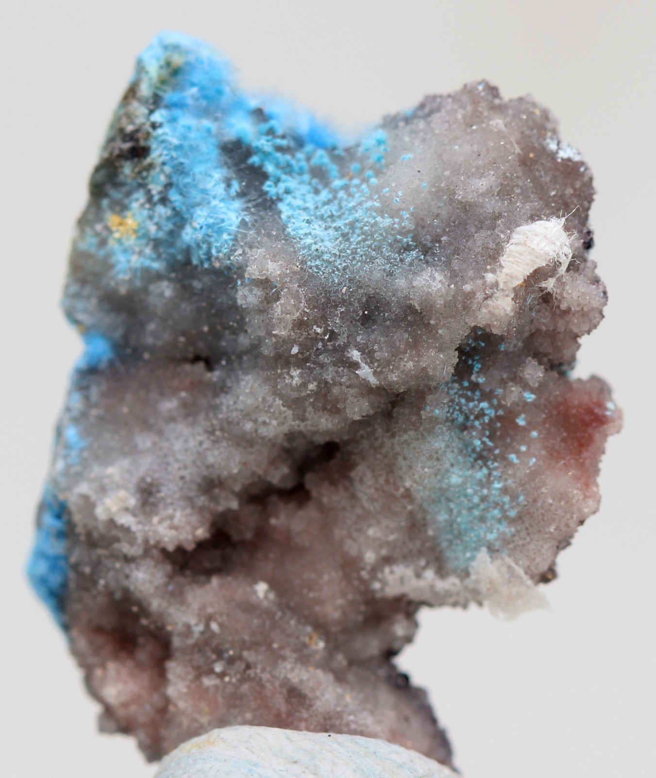 CYANOTRICHITE Crystal Spray Cluster Mineral Specimen GUIZHOU CHINA