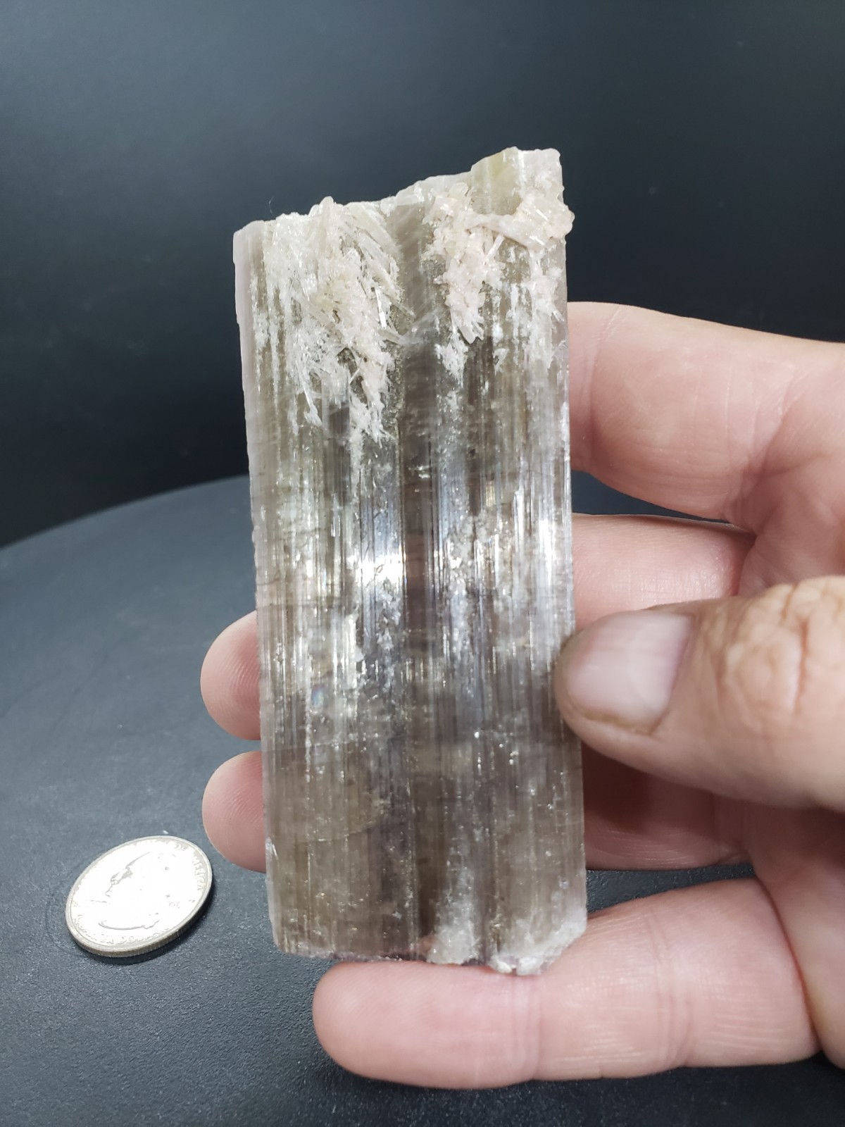 Pink Tourmaline Specimen Mozambique 124 Grams